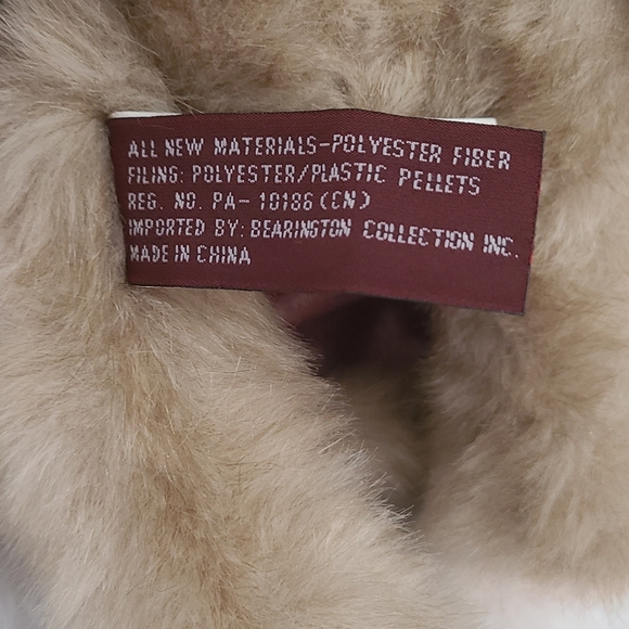 Bearington Bears - Retired Virginia, Christmas Bear, 14"H, Posable. - Picture 8 of 11